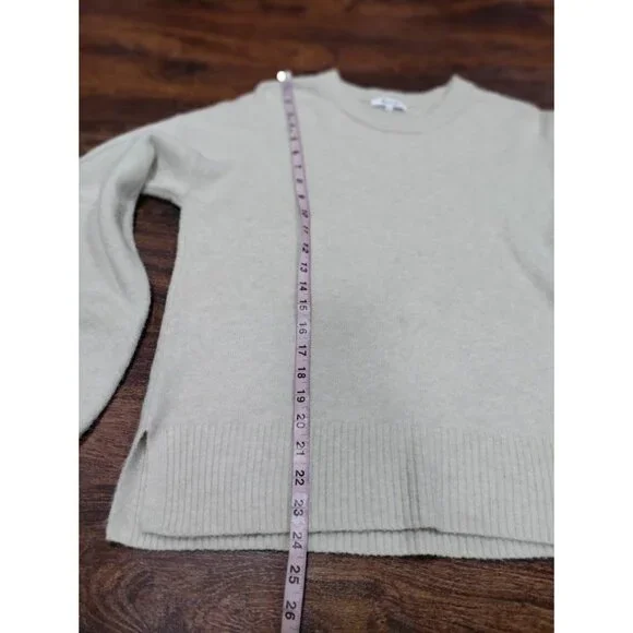 Madewell Beige Wool Alpaca Blend Sundry Destinations Crewneck Sweater Women's M - Picture 10 of 11